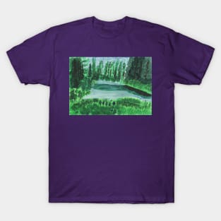 Lake in the Forest T-Shirt